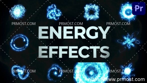 6375Premiere Pro的能量转场过渡动画Pr模板AE模板Energy Effects And Transitions for Premiere Pro