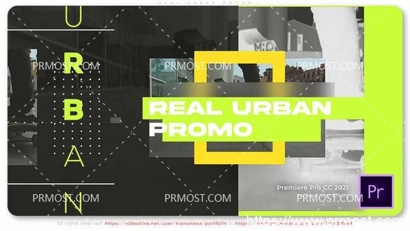 6398城市促销视频包装动画Pr模板Real Urban Promo