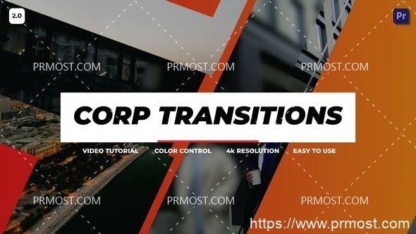 6499企业公司转场过渡动画Pr模板Corporate Transitions  Premiere Pro 2.0