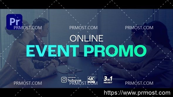 6513在线活动促销Pr模板Online Event Promo